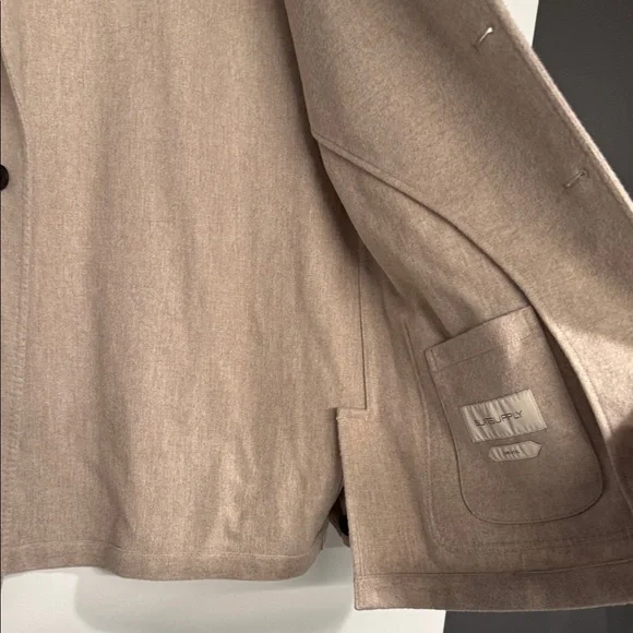 Suitsupply Tan Lightweight Shirt Jacket - Picture 4 of 7